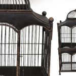 cage oiseaux decorative ancienne