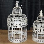 cage oiseaux decorative ancienne