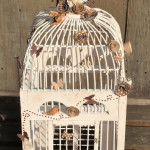 cage oiseaux decorative ancienne