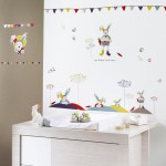 chambre bebe deco stickers