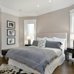 chambre deco gris blanc
