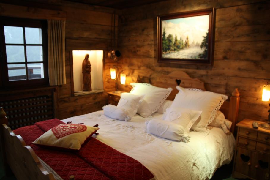 chambre decoration montagne