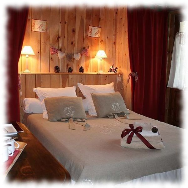 chambre decoration montagne