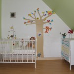 deco chambre bebe theme foret