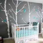deco chambre bebe theme foret