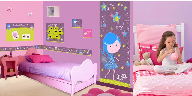 deco chambre fille fee