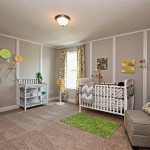 deco chambre garcon gris et vert