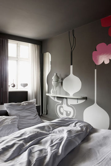 deco chambre gris
