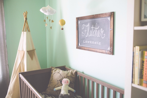 deco chambre vert menthe