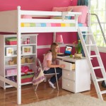 decoration chambre ado avec lit mezzanine