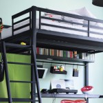decoration chambre ado avec lit mezzanine
