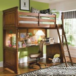 decoration chambre ado avec lit mezzanine