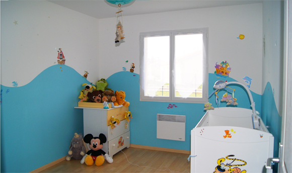 decoration chambre bebe theme marin