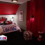 decoration chambre drapeau anglais