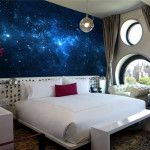 decoration chambre galaxy