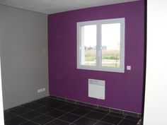 decoration chambre gris et prune