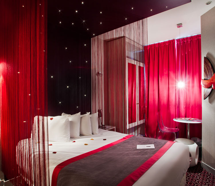 decoration chambre pour soiree romantique