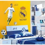 decoration chambre real madrid