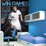 decoration chambre real madrid
