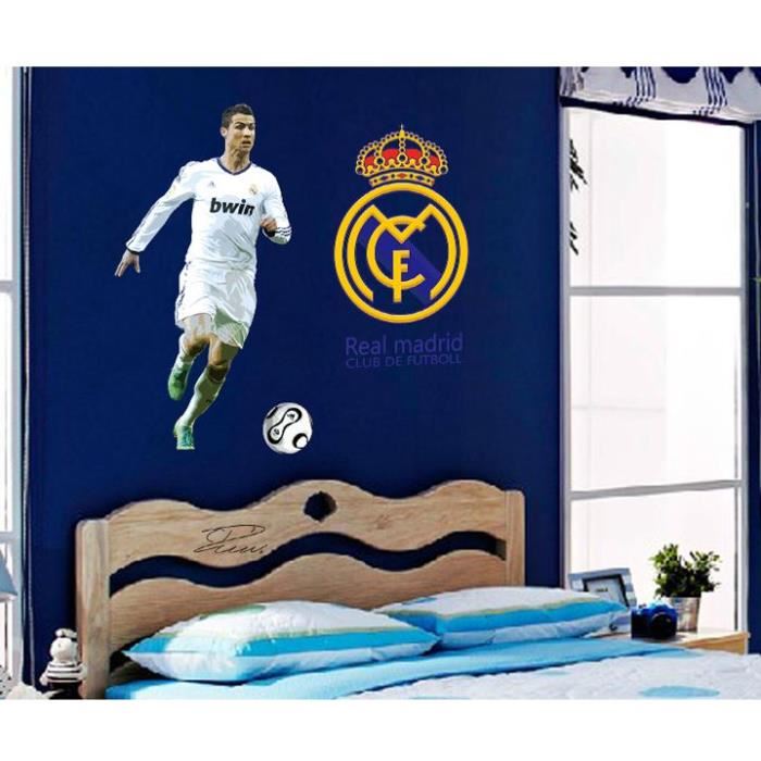 decoration chambre real madrid