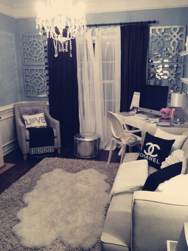 decoration de chambre glamour