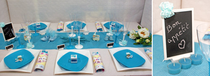 decoration pour bapteme bebe