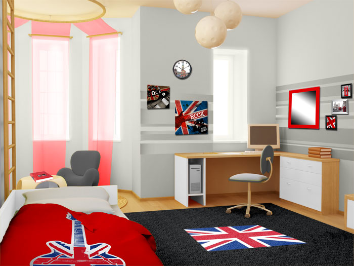 decoration pour chambre london