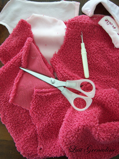 faire un doudou en polaire