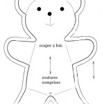 faire un doudou ourson