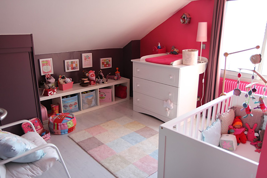 rangement chambre bebe fille