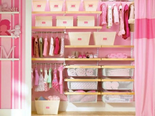 rangement chambre bebe fille