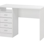bureau petite fille blanc