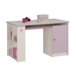 bureau petite fille blanc