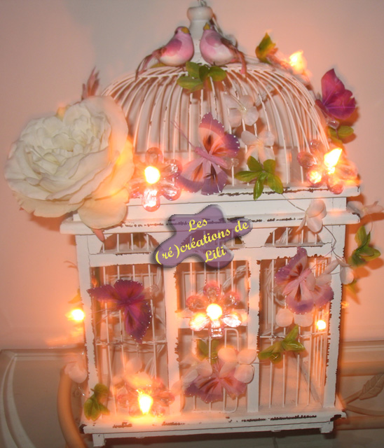 cage oiseaux a decorer