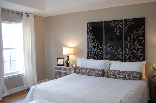 chambre deco couleur taupe