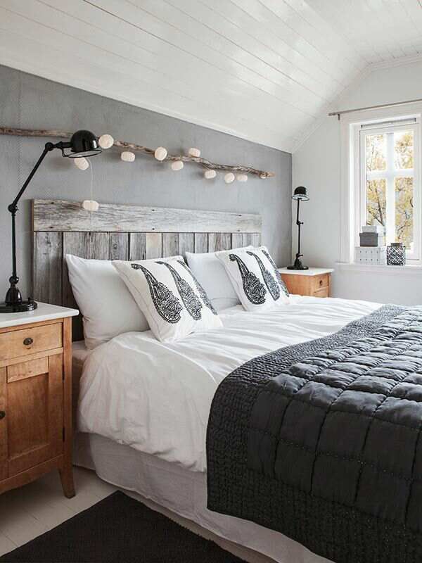 deco chambre a coucher grise