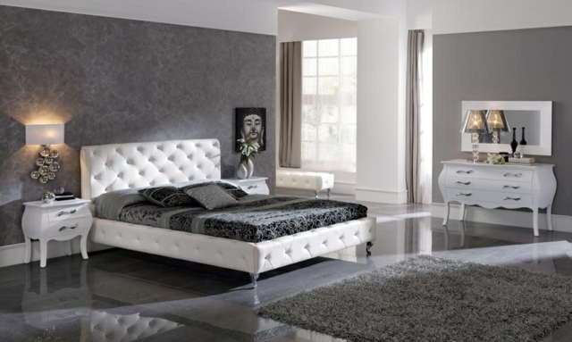 deco chambre a coucher grise