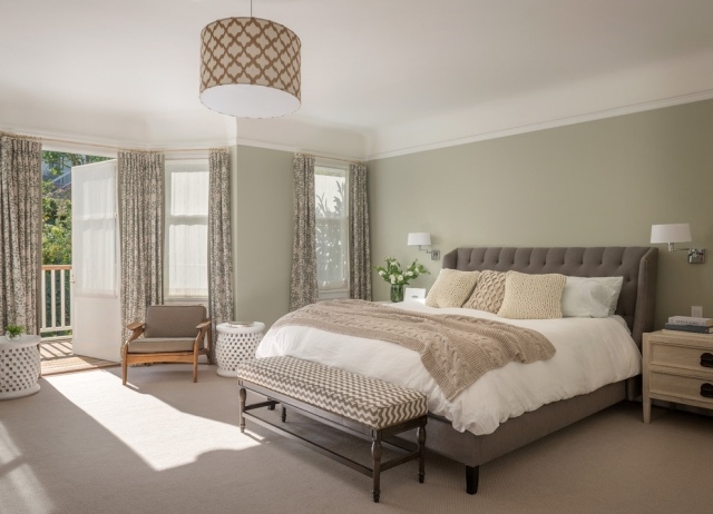 deco chambre a coucher grise