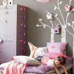 deco chambre ado rose et gris
