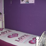 deco chambre fille mauve