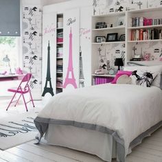 deco chambre fille paris