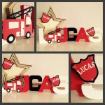 deco chambre theme pompier
