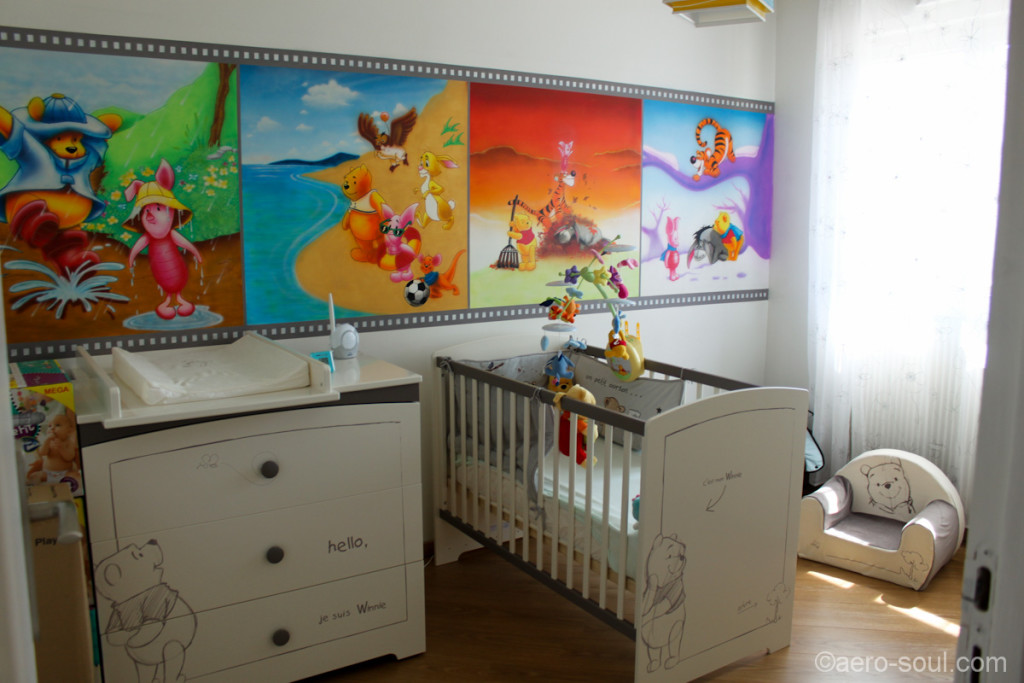 deco winnie pour chambre bebe