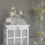 decoration cage oiseau urne