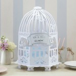 decoration cage oiseau urne