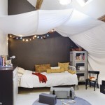 decoration chambre adulte sous pente