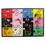 decoration chambre barbapapa