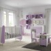 decoration chambre bebe fille mauve