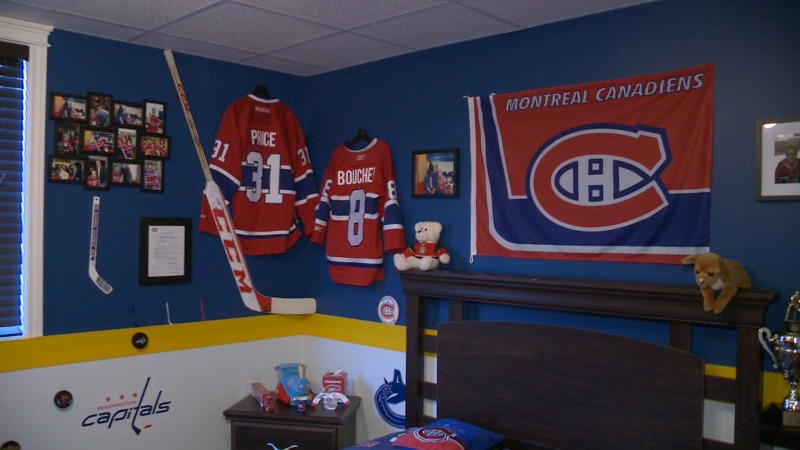decoration chambre canadiens montreal
