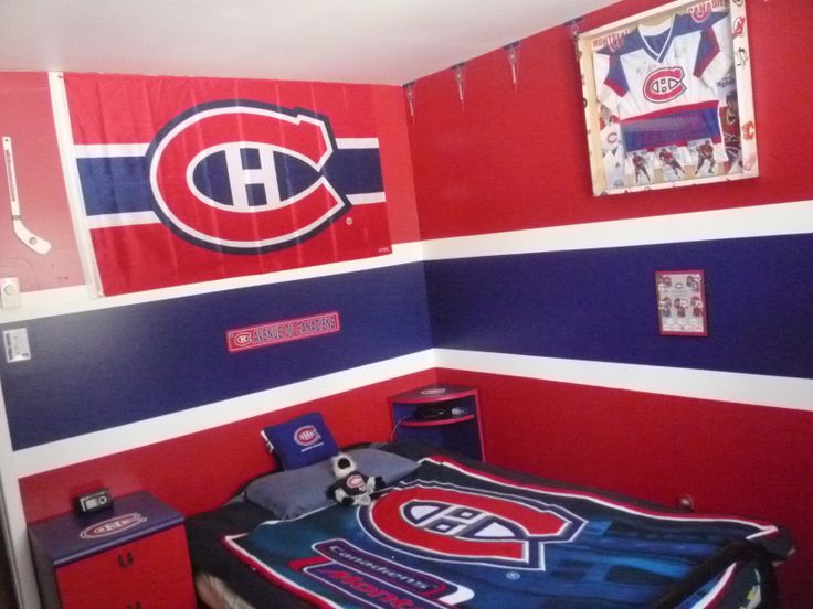 decoration chambre canadiens montreal